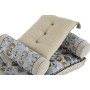 Garden sofa DKD Home Decor Blue Beige 90 x 55 x 18 cm