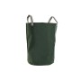 Garden waste bag Home ESPRIT White Green Cotton 40 x 40 x 60 cm