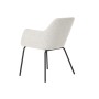 Chaise DKD Home Decor Beige Polyester Métal 59,5 x 60,5 x 78 cm