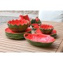 Snack Bowl Home ESPRIT Red Green Stoneware Watermelon 30 x 19,5 x 7,5 cm