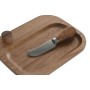 Cheese board Home ESPRIT Natural 19,5 x 15 x 3 cm