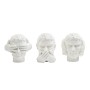 Figurine Décorative DKD Home Decor Blanc Néoclassique 14 x 11 x 14 cm (3 Unités)