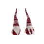 Christmas bauble DKD Home Decor White Red Gnome 16 x 11 x 42 cm (2 Units)
