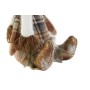Décorations de Noël DKD Home Decor Marron Renne 13 x 12 x 25 cm (2 Unités)