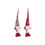 Christmas bauble DKD Home Decor White Red Gnome 14 X 11 X 73 cm (2 Units)