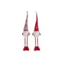 Christmas bauble DKD Home Decor White Red Gnome 14 X 11 X 73 cm (2 Units)