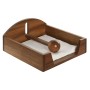 Napkin holder Home ESPRIT Natural Acacia 19 x 21 x 8,8 cm