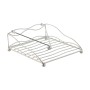 Napkin holder Home ESPRIT Silver Metal 19 x 19 x 7 cm