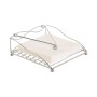 Porte-serviettes Home ESPRIT Argenté Métal 19 x 19 x 7 cm