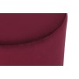 Repose-pied DKD Home Decor Beige Bordeaux Velours 40 x 40 x 42 cm (2 Unités)
