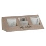 Candle Set DKD Home Decor White Christmas 5 x 5 x 6 cm