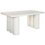 Dining Table Home ESPRIT White Resin MDF Wood 180 x 90 x 76 cm