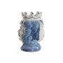 Planter Home ESPRIT Blue White Porcelain 15 x 15 x 26 cm