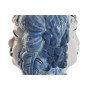 Cache-pot Home ESPRIT Bleu Blanc Porcelaine 15 x 15 x 26 cm