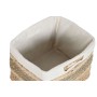 Basket set Home ESPRIT Natural Seagrass Tropical 40 x 33 x 28 cm 3 Pieces
