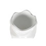 Planter Home ESPRIT White Fibreglass Waves 44 x 44 x 101 cm