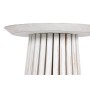 Petite Table d'Appoint Home ESPRIT Blanc bois mindi 40 x 40 x 60 cm