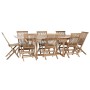 Ensemble Table + Chaises Home ESPRIT 180 x 100 x 75 cm