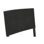 Garden furniture Home ESPRIT Black 58 x 58 x 71,5 cm
