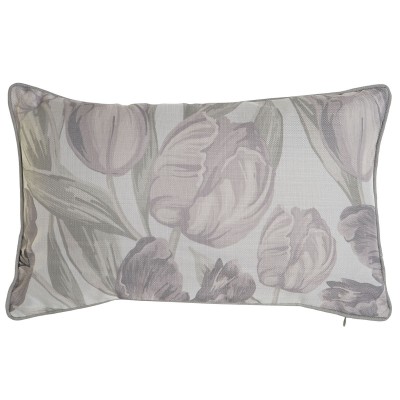 Coussin Home ESPRIT Imprimé Tulipe 50 x 10 x 30 cm