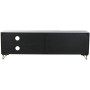 TV furniture Home ESPRIT Black 160 x 40 x 50 cm