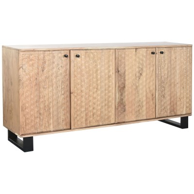 Sideboard Home ESPRIT Metal Acacia 170 x 40 x 80 cm