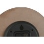 Horloge Murale Home ESPRIT Gris Naturel Bois MDF 30 x 5 x 30 cm (2 Unités)