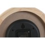 Horloge Murale Home ESPRIT Beige Naturel Bois 30 x 5 x 30 cm (2 Unités)