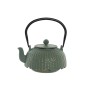 Teapot Home ESPRIT Green Bamboo Stainless steel Iron 1 L