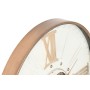 Wall Clock Home ESPRIT White Golden Metal Crystal Urban 80 x 8 x 80 cm