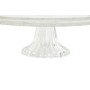Assiette plate Home ESPRIT Transparent Verre 33 x 33 x 9,4 cm