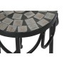 Jeu de 3 tables Home ESPRIT Noir 30 x 30 x 69 cm (3 Pièces)