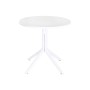 Dining Table Home ESPRIT White Metal polypropylene 80 x 80 x 75 cm