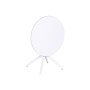Dining Table Home ESPRIT White Metal polypropylene 80 x 80 x 75 cm