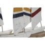Decorative Figure Home ESPRIT White Navy Blue 67,5 x 13,5 x 46 cm
