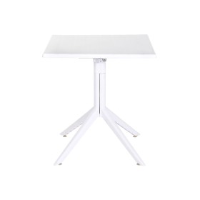 Table de Salle à Manger Home ESPRIT Blanc Métal polypropylène 70 x 70 x 75 cm