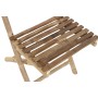 Garden chair Home ESPRIT Brown Bamboo 45 x 55 x 95 cm