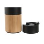 Thermos Home ESPRIT Noir Naturel 400 ml