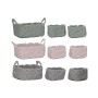 Set de basket Home ESPRIT Corde 32 x 25 x 15 cm