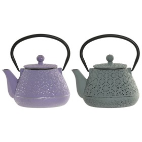 Teapot Home ESPRIT Green Stainless steel Iron 600 ml (2 Units)