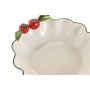 Salad Bowl Home ESPRIT White Red Green Stoneware
