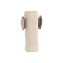 Vase Home ESPRIT Marron Beige Bois de manguier Papier mâché