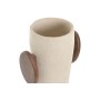 Vase Home ESPRIT Brown Beige Mango wood Papier-mâché
