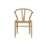 Dining Chair Home ESPRIT Natural Rattan Elm wood 55 x 46 x 80 cm