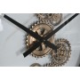 Wall Clock Home ESPRIT White Black Golden Metal 142 X 9 X 142 cm