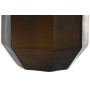 Vase Home ESPRIT Gris foncé Verre Moderne 18 x 18 x 22 cm
