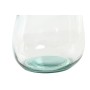 Vase Home ESPRIT Transparent Recycled glass 22 x 22 x 51 cm