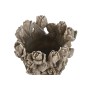 Vase Home ESPRIT Grey Cement Tulip 29 x 27 x 32 cm