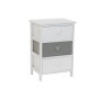 Chest of drawers Home ESPRIT White Grey 40 x 29 x 58 cm