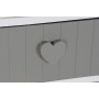 Chest of drawers Home ESPRIT White Grey 40 x 29 x 90 cm